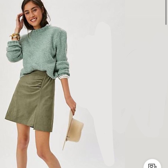 Anthropologie Suede Skirt - Picture 1 of 4